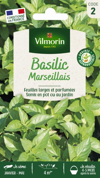Aromatiques - Basilic Marseillais - PACKAGING_RECTO